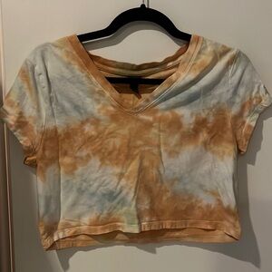Wild Fable Tie Die Top